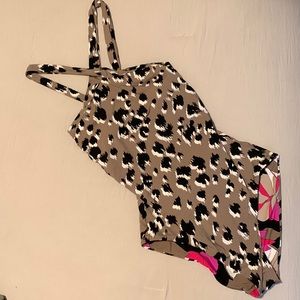 NWT Trina Turk reversible swimsuit